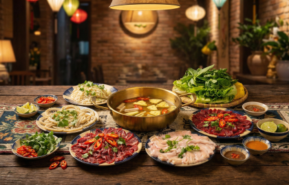 Bò Nhúng Giấm Ngon Bà Rịa