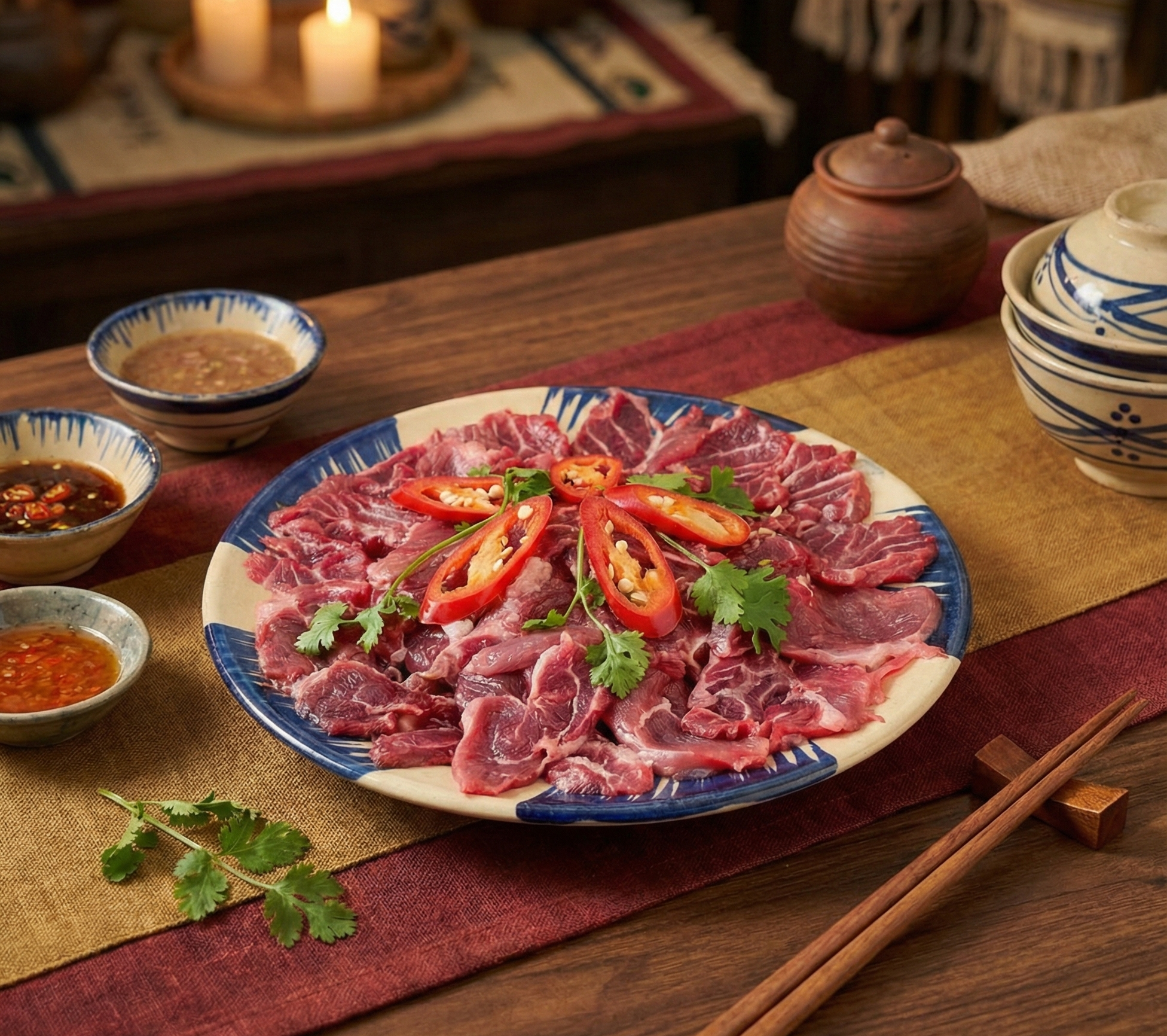 bò nhúng giấm ngon Bà Rịa